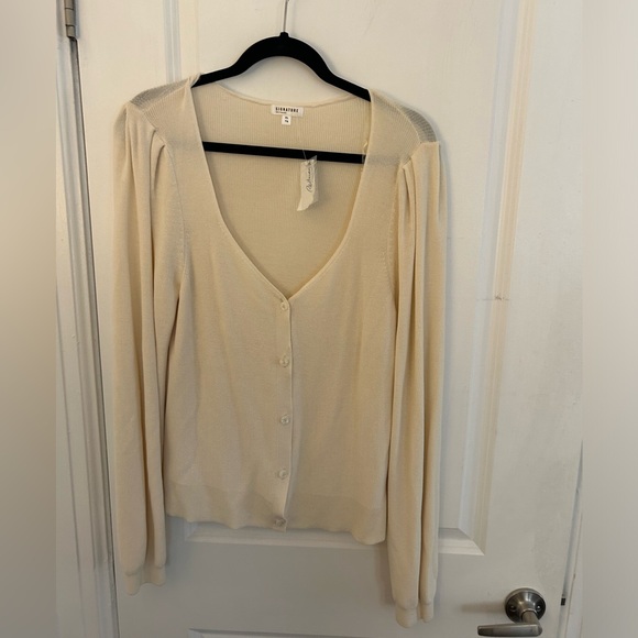 NWT Reitmans cream cardigan size xl - Picture 3 of 13